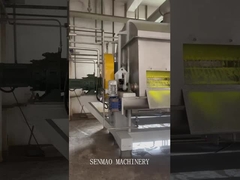 ড্রাম স্ক্র্যাপার ড্রায়ার কাজ করছে. স্বাভাবিকভাবে কাজ করছে